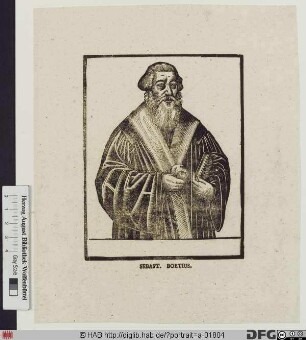 Bildnis des Sebastian Boëtius (eig. Böte)