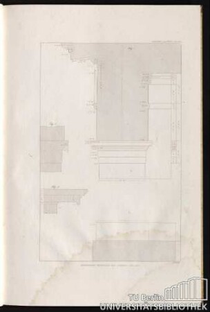 Liefg. I. Pl. VI. Dorischer Porticus zu Athen.