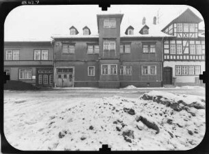Arnstadt, Zimmerstraße 10/14. Wohnhäuser. Straßenfront