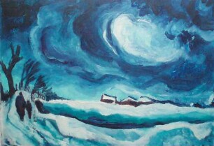 Landschaft bei Gröben