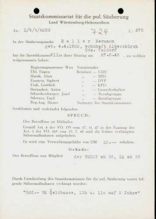Haller, Hermann