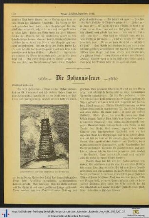 Die Johannisfeuer.
