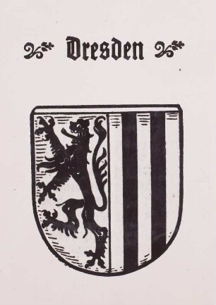 Stadtwappen Dresden