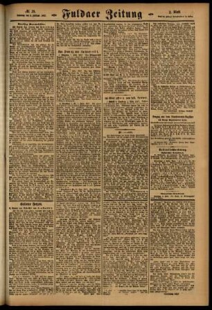 Zweite Ausgabe vom Samstag, den 03. Februar 1917.