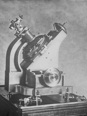 Photographischer Ausmessungsapparat : Technikgeschichte | Astronomie | Astronomische Instrumente | Grosse Fernrohre