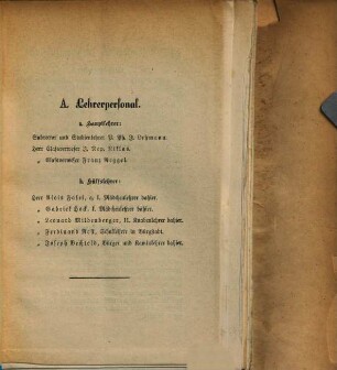 Jahresbericht über die Königl. Bayer. Lateinschule zu Miltenberg a.M.. 1875/76
