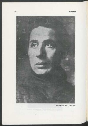 [Fotografía de] Agustín Riganelli