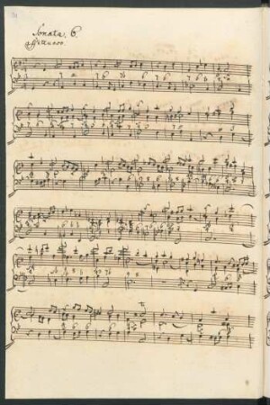 Sonaten; vl, bc; g-Moll; CarG 1.6; op.1/6
