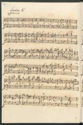 Sonaten; vl, bc; g-Moll; CarG 1.6; op.1/6