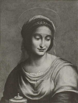 Brustbild der heiligen Magdalena