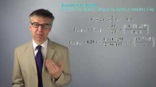 Zusammenschaltung von Elektroden - Leerlaufspannung einer galvanischen Zelle: Übungsaufgabe 46