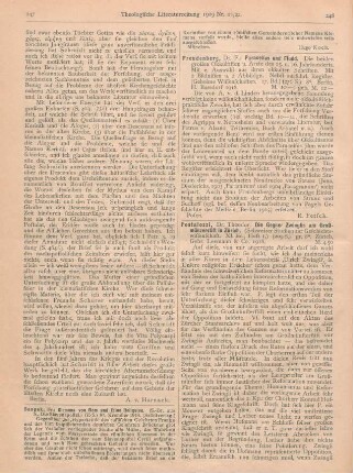 248-249 [Rezension] Pestalozzi, Theodor, Die Gegner Zwinglis am Großmünzerstift in Zürich