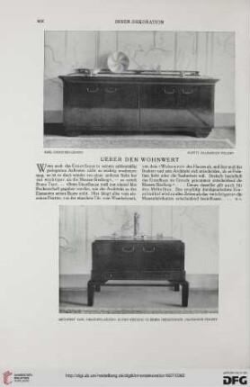 38: Ueber den Wohnwert