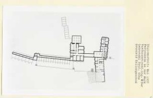 Ferienheim in der Mark (Diplomarbeit bei Karl Wilhelm Ochs): Grundriss Kellergeschoss