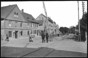 Schmölln. Bahnhofstraße