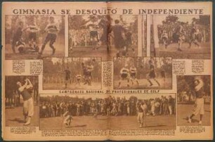 Campeonato nacional de profesionales de golf [Fotografías]