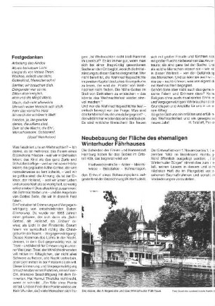 Neubebauung der Fläche des ehemaligen Winterhuder Fährhauses
