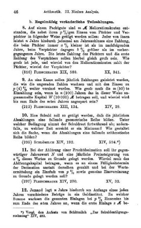 b. Regelmäßig veränderliche Teilzahlungen.