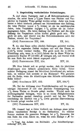 b. Regelmäßig veränderliche Teilzahlungen.