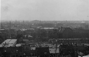 Zerstörungen Zweiter Weltkrieg - Luftangriff auf Karlsruhe am 02./03.09.1942. Luftschutz-Revier I. Heeresnebenzeugamt, Gottesauer Straße 4-6