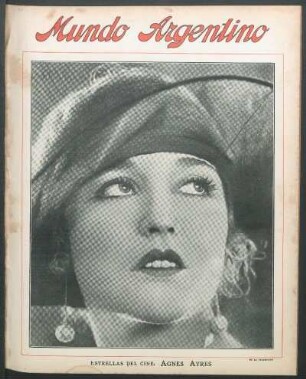 Estrellas del cine: Agnes Ayres [Fotografía]