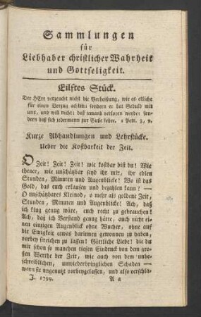 Eilftes Stück