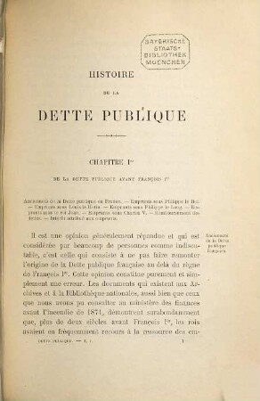 Histoire de la dette publique en France, 1