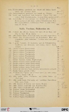 Stoffe, Trachten, Stickereien etc. (Nr. 161-192)