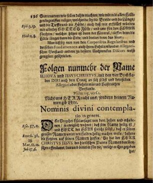 Folgen nunmehr der Name