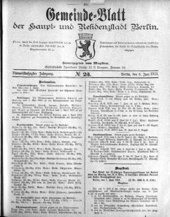 1913,23: No. 23, 8. Juni 1913