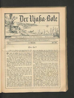 Nr. 3. 11. Jahrgang. Juli 1915