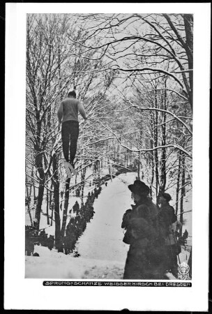 Dresden, Sprungschanze am Weißen Hirsch