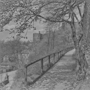 Bautzen im Frühling : Bautzen. Blick zur Ortenburg
