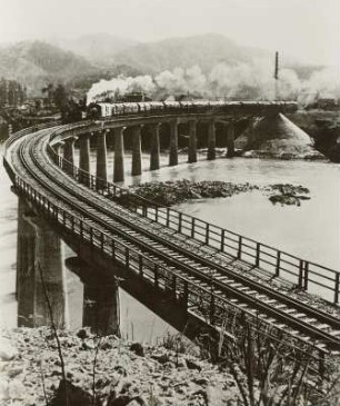 China, Jingtau-Amoy (Xiamen), Eisenbahnbrücke