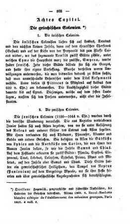 Achtes Kapitel. Die griechischen Colonien