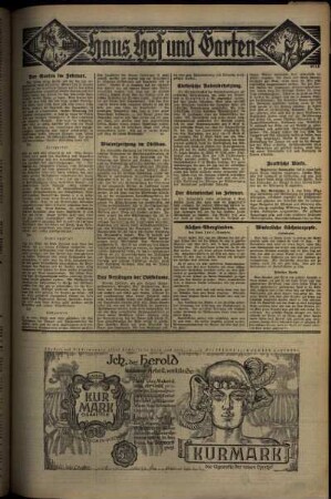 Vierte Ausgabe vom Sonntag, den 16. Februar 1930.