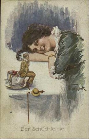 Der Schüchterne.