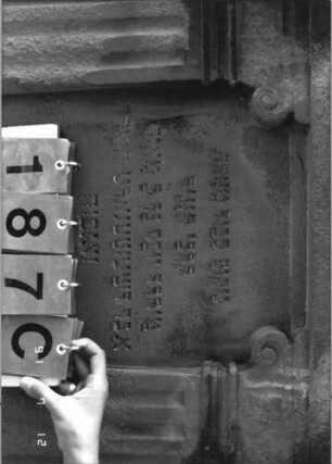 Grabstein 187 [Hahn S. 65f. Grab-Nr. 1436]: Grabstein 187C [Hahn S. 65f. Grab-Nr. 1436]