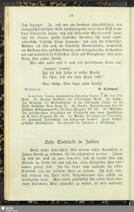 Erste Eindrücke in Indien