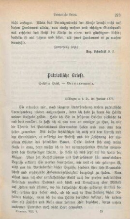 273-291 Patriotische Briefe