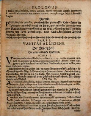 Borgia Triumphans de Mundi Vanitate