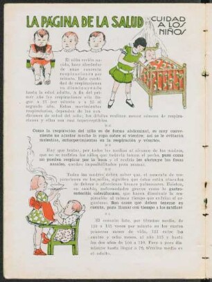 La página de la salud - Cuidad a los niños