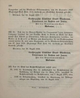 83. Das 35. Stück des Reichs-Gesetzblatts enthält unter ...