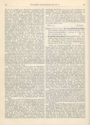368-369 [Rezension] Richter, Gregor, Die Verwandtschaft Georg Witzels, eines fuldischen Theologen der Reformationszeit