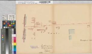 Einzelne Linien der Aachener Straßenbahn. Z.T. koloriert. (Fortsetzung):Landesgrenze-Vaals -Blumenthal