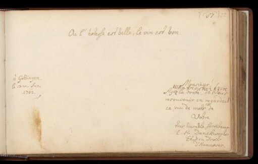 Eintrag (Göttingen, 13.06.1762)