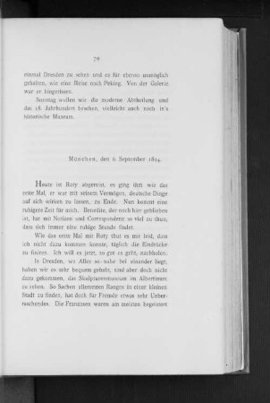 München, den 6. September 1894.