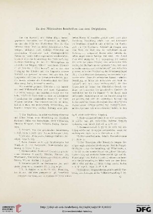 17.1914: Zu den Milesischen Inschriften aus dem Delphinion