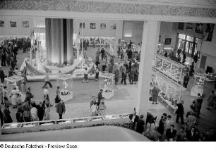 Maschinen der Tschechoslowakischen Sektion auf der Leipziger Herbstmesse 1954
