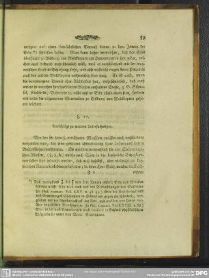 §. 17. Vorschläge zu weitern Untersuchungen